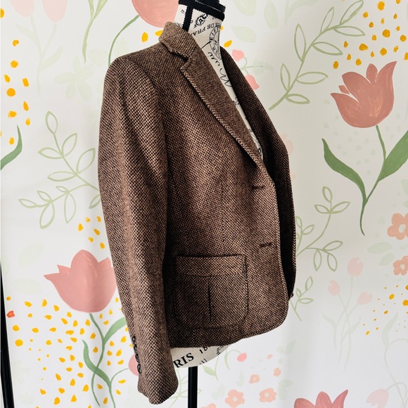 Chaps Brown Tweed Blazer - Picture 7 of 12